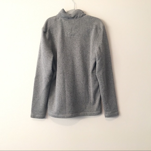GH Bass & Co Grey Half Zip Medium Sweatshirt - Picture 9 of 9